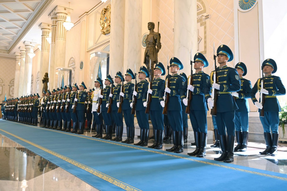 Ақордада Италия премьер-министрін салтанатты түрде қарсы алды