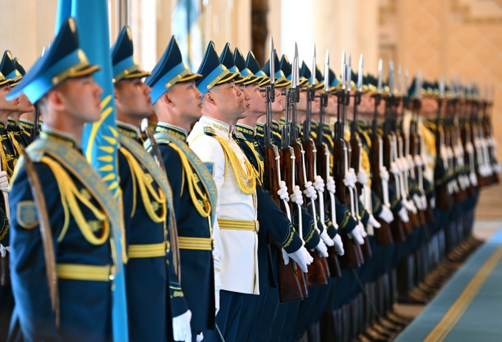 Ақордада Италия премьер-министрін салтанатты түрде қарсы алды