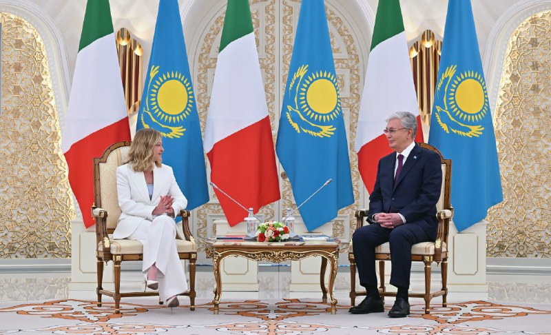 Джорджа Мелони: Қазақстан – Италияның маңызды әріптесі