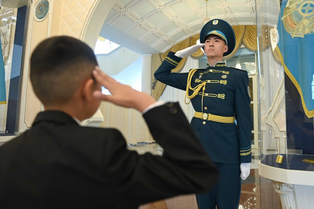 "Ақорда" резиденциясында балаларға экскурсия ұйымдастырылды