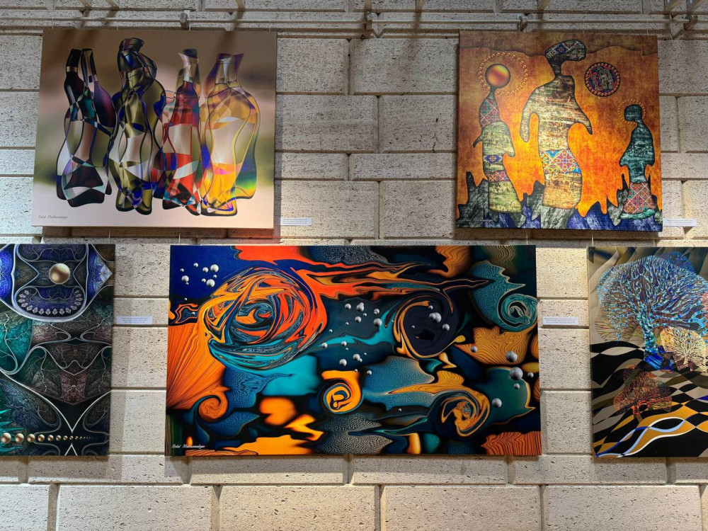 Алматыда цифрлық кескіндеме және графикадағы шығармалардың көрмесі ашылды