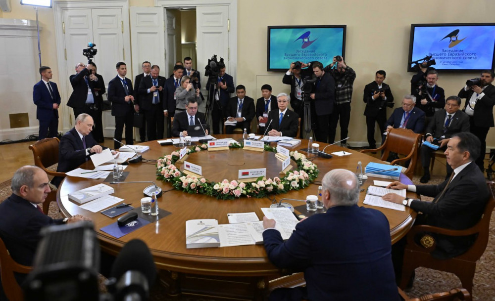 Президент Жоғары Еуразиялық экономикалық кеңестің отырысына қатысты