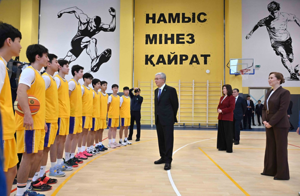 Тоқаев балалардың шығармашылығын шыңдайтын орталықта болды