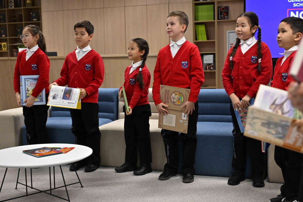 New Generation School Astana: Президент білім беру мекемесінің жұмысымен танысты