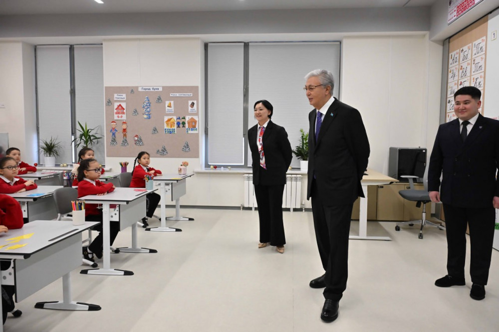 New Generation School Astana: Президент білім беру мекемесінің жұмысымен танысты