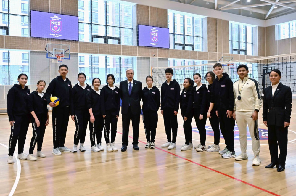 New Generation School Astana: Президент білім беру мекемесінің жұмысымен танысты