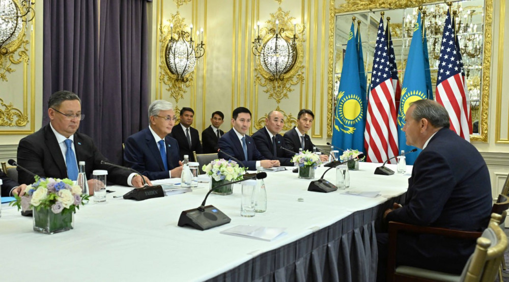 Мемлекет басшысы Cameco корпорациясының президенті Тим Гитцельді қабылдады