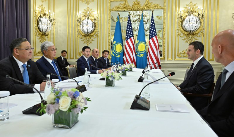 Тоқаев Джаред Коэнмен кездесті