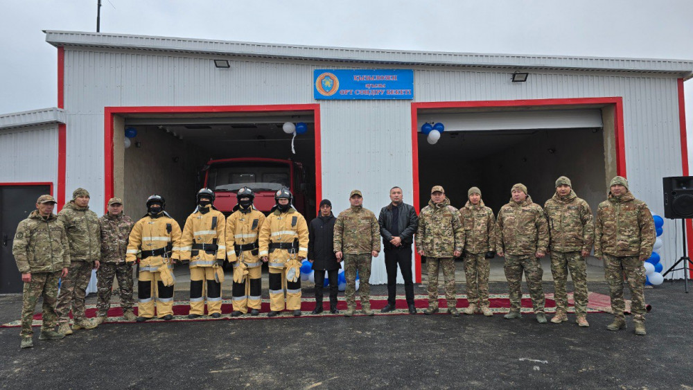 Маңғыстаудағы 144-ші өрт сөндіру бекеті ашылды