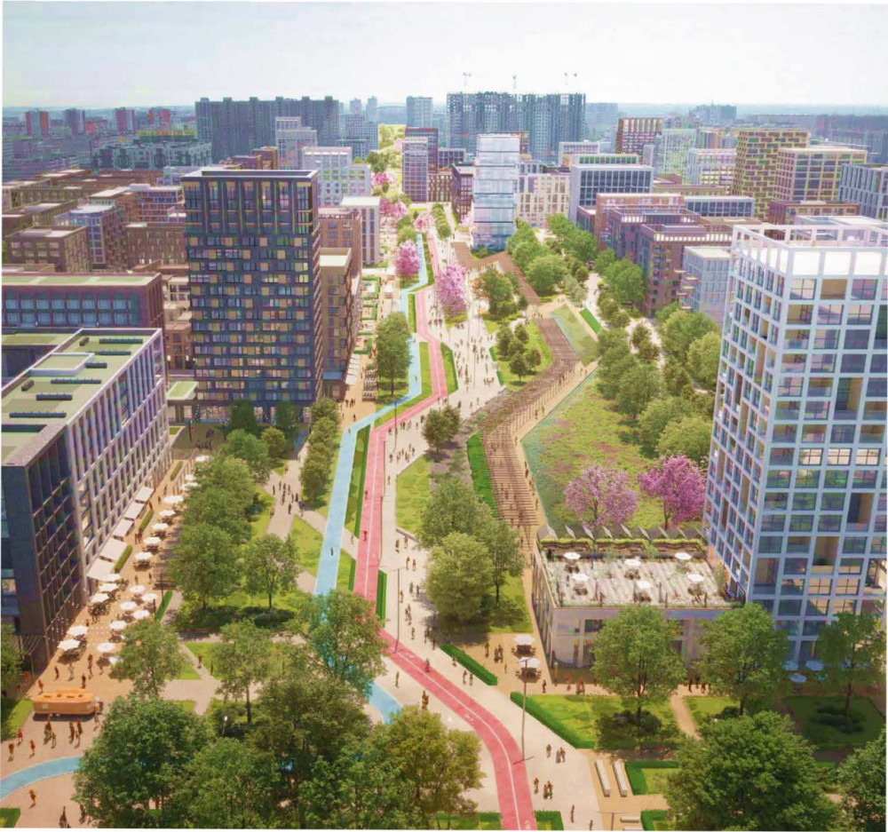 Астана әкімі Тоқаевқа "Мыңжылдық" аллеясын көрсетті