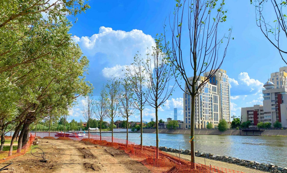 Астана әкімі Тоқаевқа "Мыңжылдық" аллеясын көрсетті