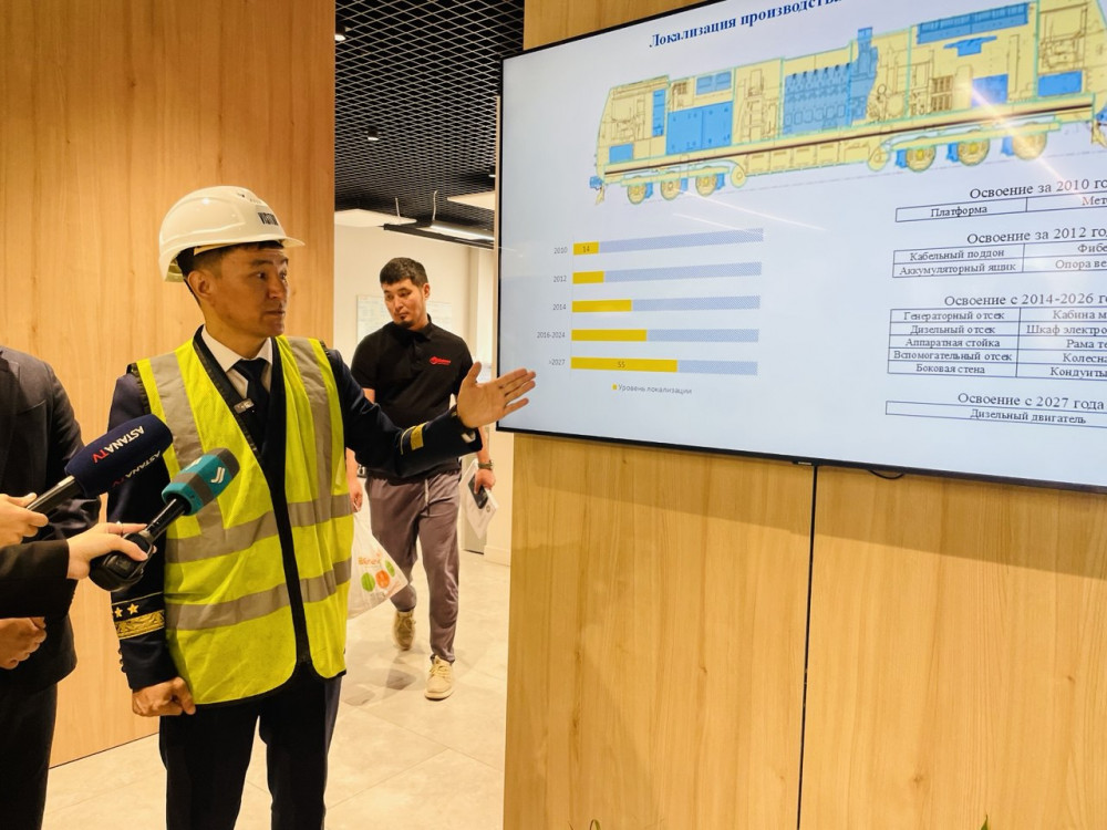 Қазақстан мен АҚШ арасында локомотив өндірісі артады