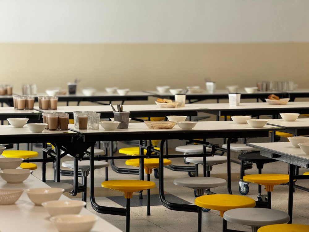 Мектептің “цифрлы” асханасы қалай жұмыс істейді? Фоторепортаж