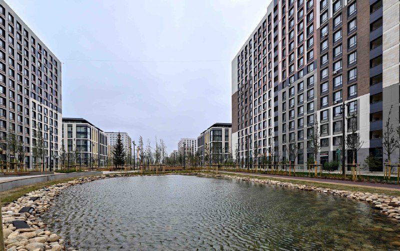 Президент "Нұра" ауданындағы Greenline бульварын аралап көрді