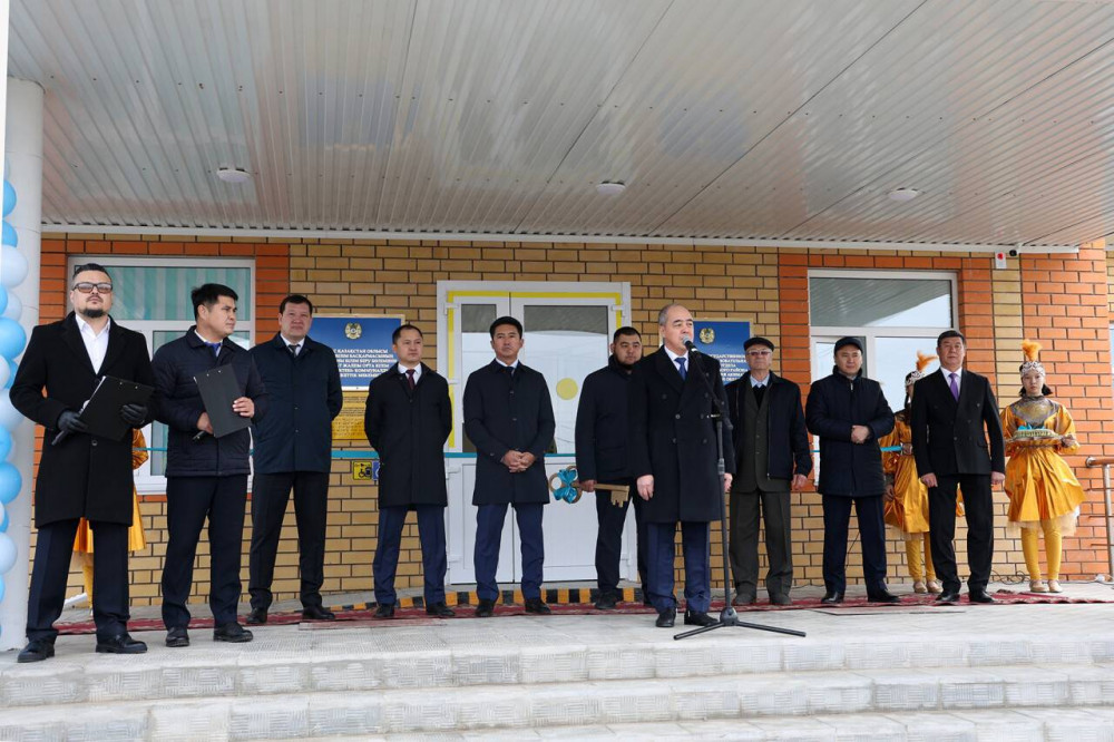 КПО Жарсуат ауылында шағын жинақты мектеп құрылысын сәтті аяқтады