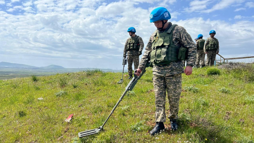 Әскери қызметшілер БҰҰ-ның бітімгерлік миссияларына қатысты