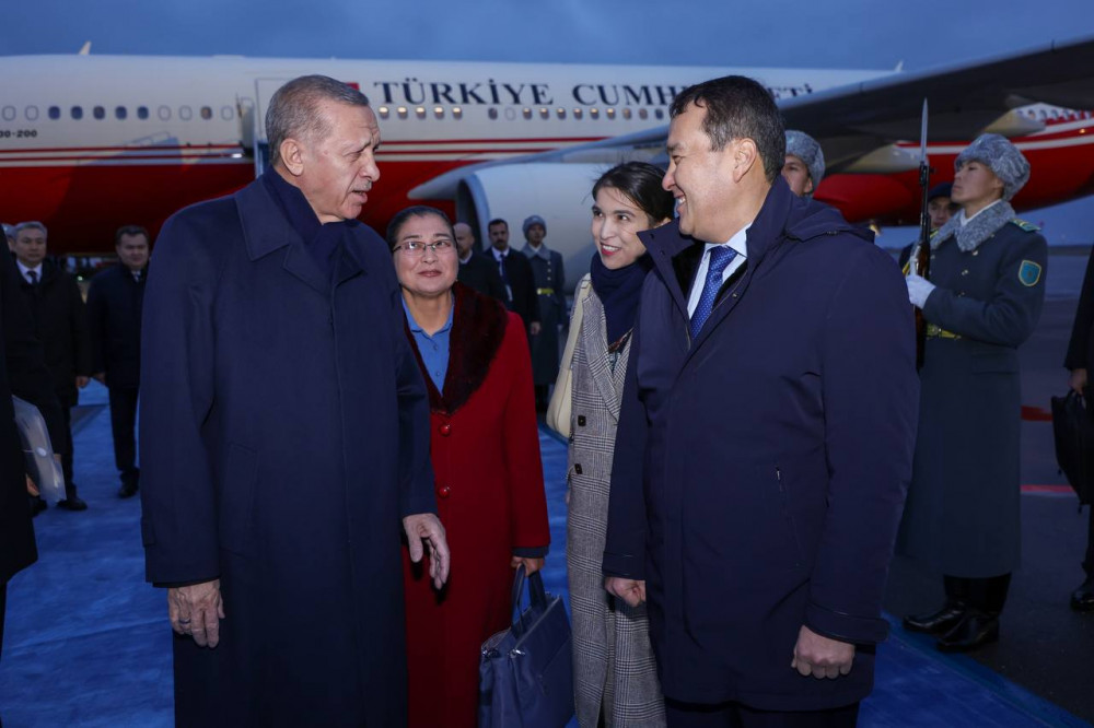 Астанаға Түркия Президенті Режеп Тайип Ердоған келді