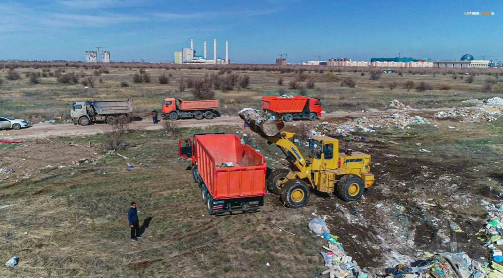 Астанада жыл басынан бері заңсыз үйілген 188 қоқыс орны анықталды