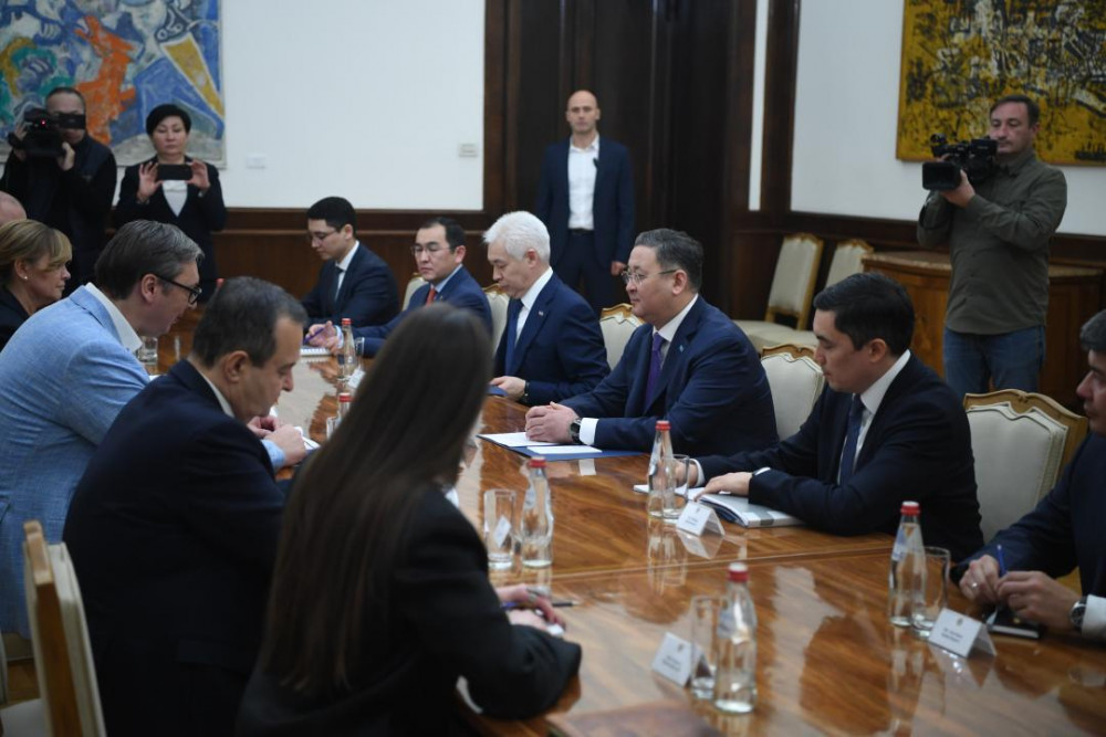 Еліміздің  Сыртқы істер министрі Сербия Президентімен кездесті