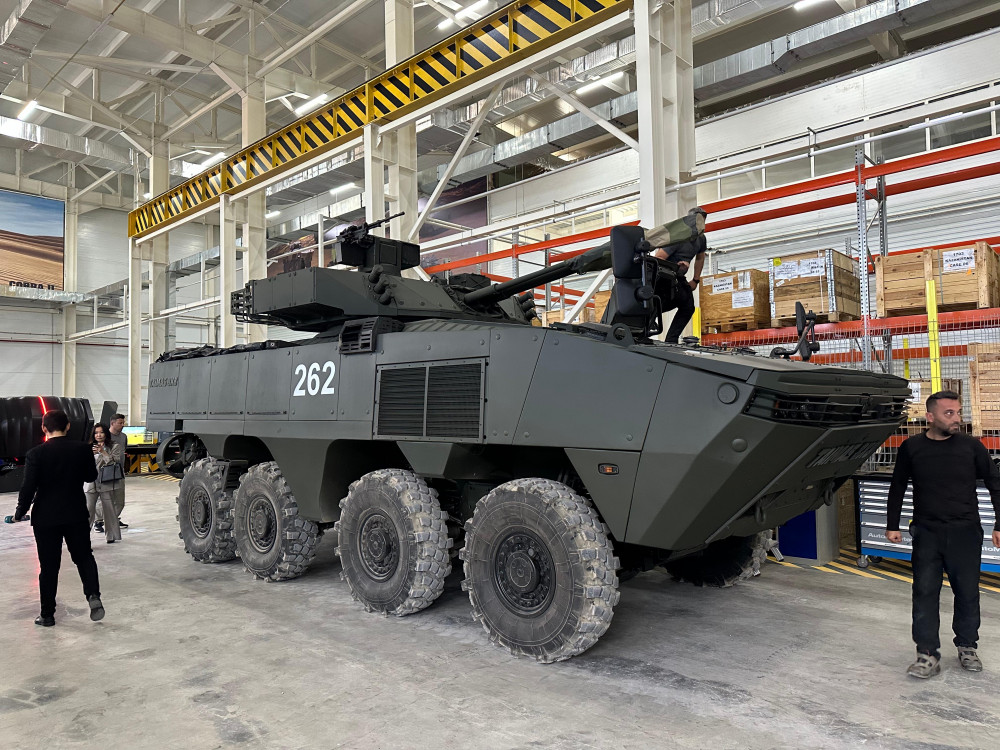 Қазақстан түрік-қытай тарапымен бірлесіп бірегей әскери техника шығарды