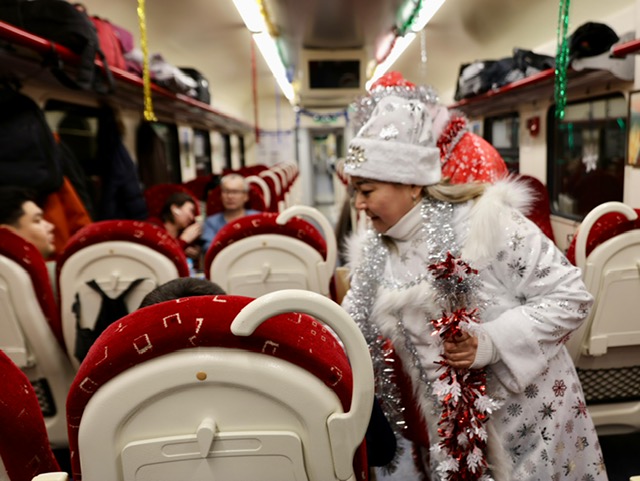 Астанадан Бурабайға жаңа жылдық арнайы пойыз аттанды