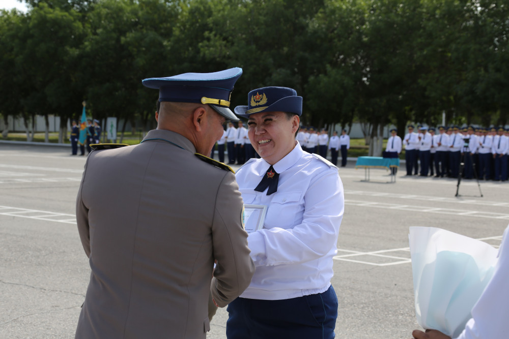 Әуе қорғанысы күштерінің әскери институтында салтанатты жиын өтті