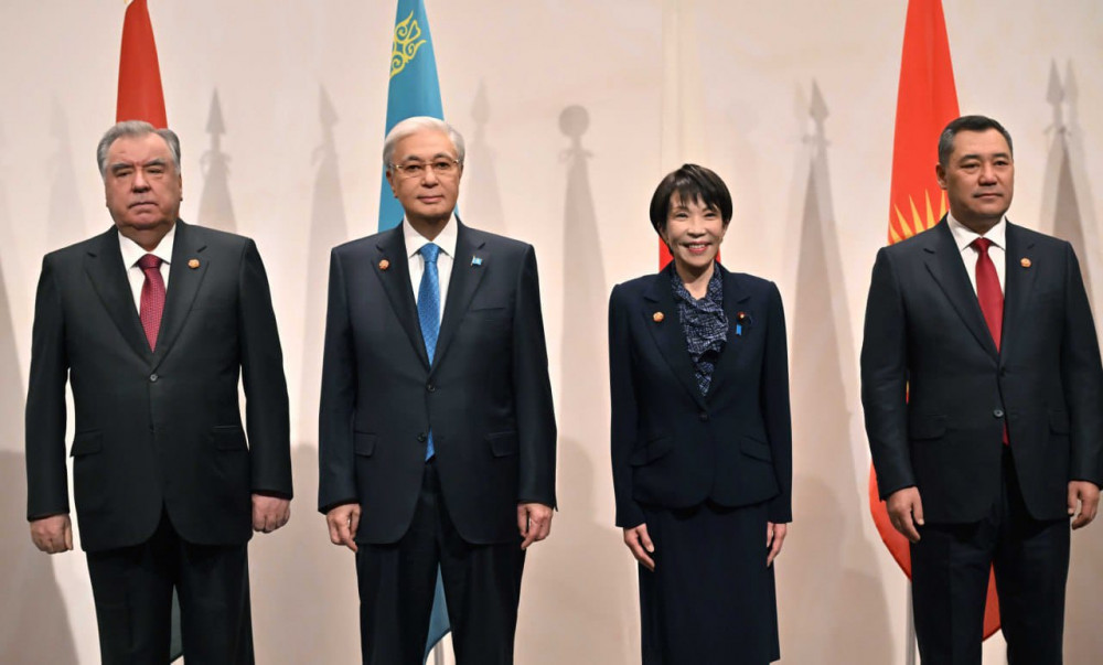 Тоқаев "Орталық Азия-Жапония" саммитіне барды