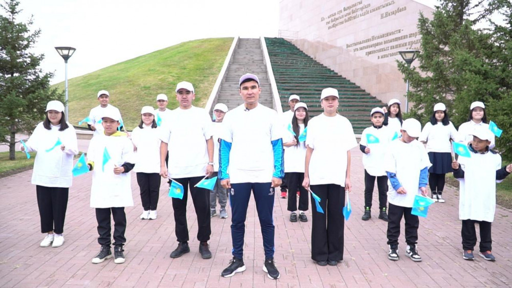 Астана спортшылары Республика күніне арнап арнайы патриоттық челленджді бастады
