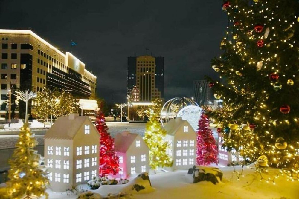 Астана жаңа жылды қарсы алуға тас түйін дайын