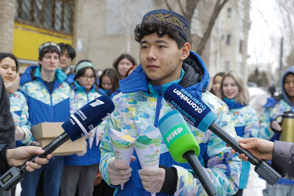 Астанада Қайырымдылық күні қандай акция өтті?
