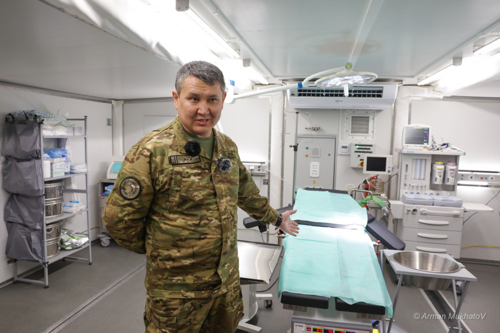 Монша, асхана және жаттығу: Шеруге келген әскерилерге қандай жағдай жасалған