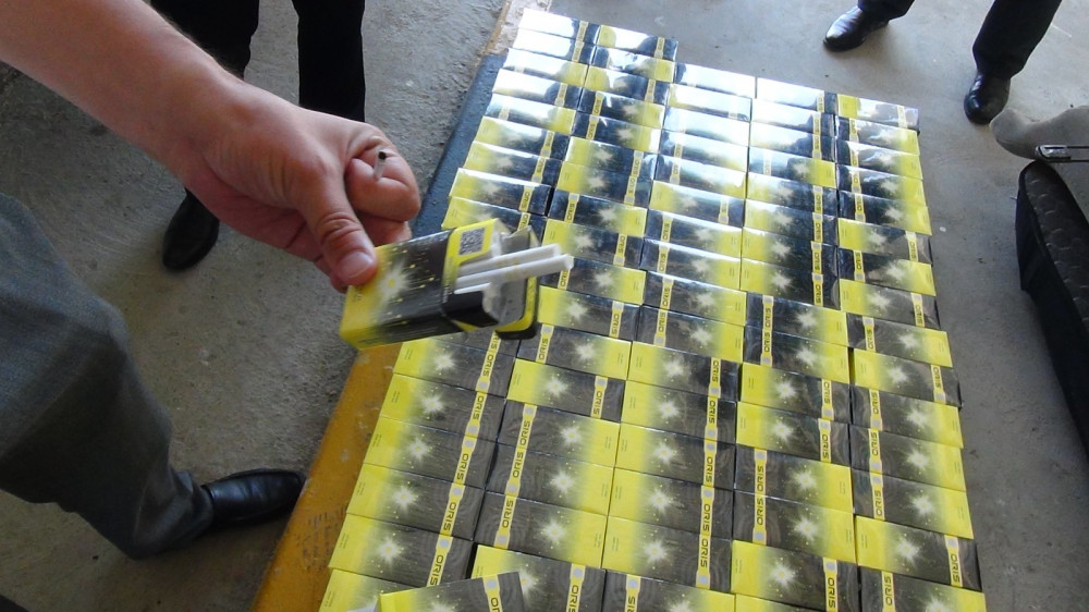 Жетісу облысында заңсыз темекіні жасыруға қолданылған автокөлік тәркіленді