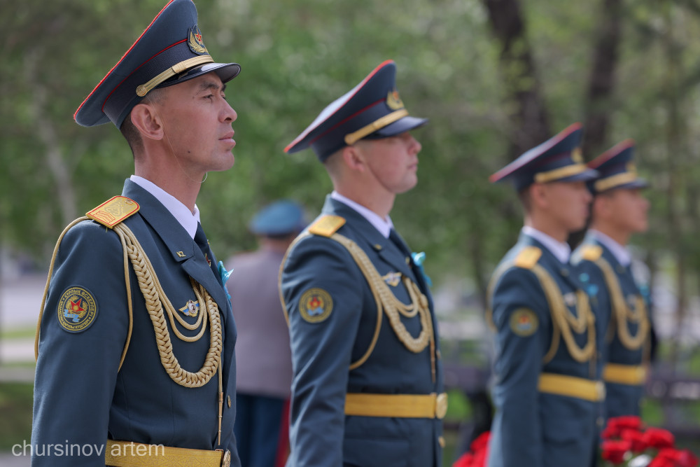 Елордада ҰОС кезінде қаза тапқан сарбаздарды еске алды