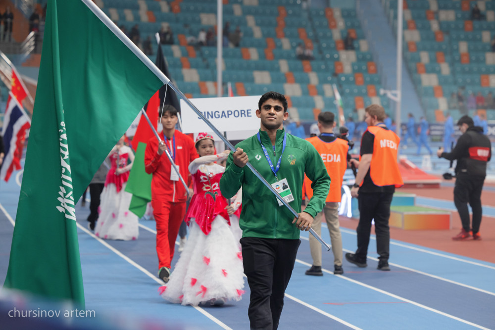 Астанада жеңіл атлетикадан Х Азия чемпионатының ашылу салтанаты өтті