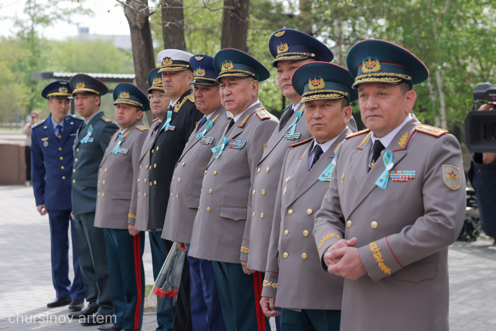 Елордада ҰОС кезінде қаза тапқан сарбаздарды еске алды