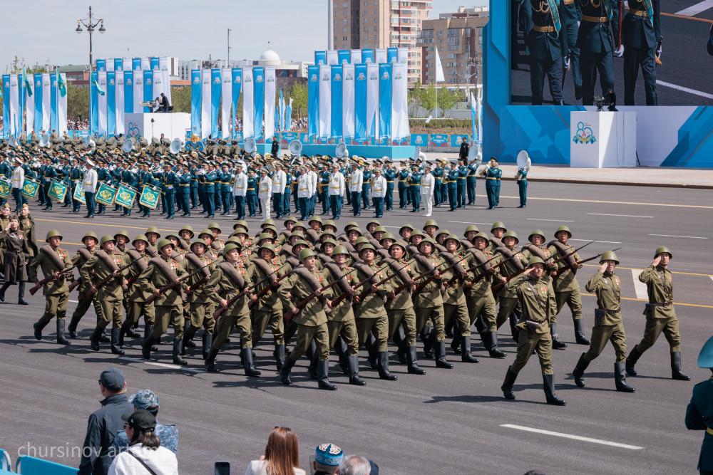 Ұлы  Жеңістің 80 жылдығына арналған әскери парад қалай өтті?