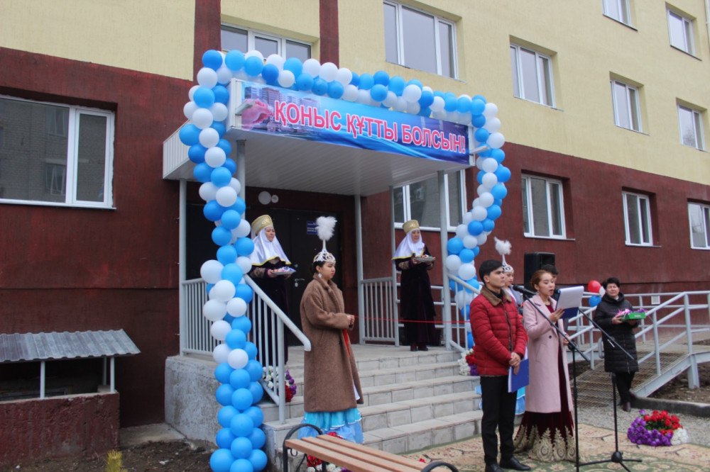 Алматы облысында «Нұрлы жер» бағдараламасымен салынған 50 пәтерлі тұрғын үй пайдалануға берілді