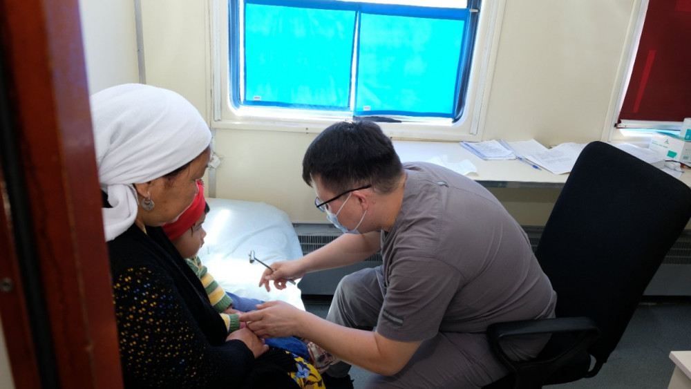 «Жәрдем» медициналық пойызы Атырау облысының 8 елдімекеніне барады