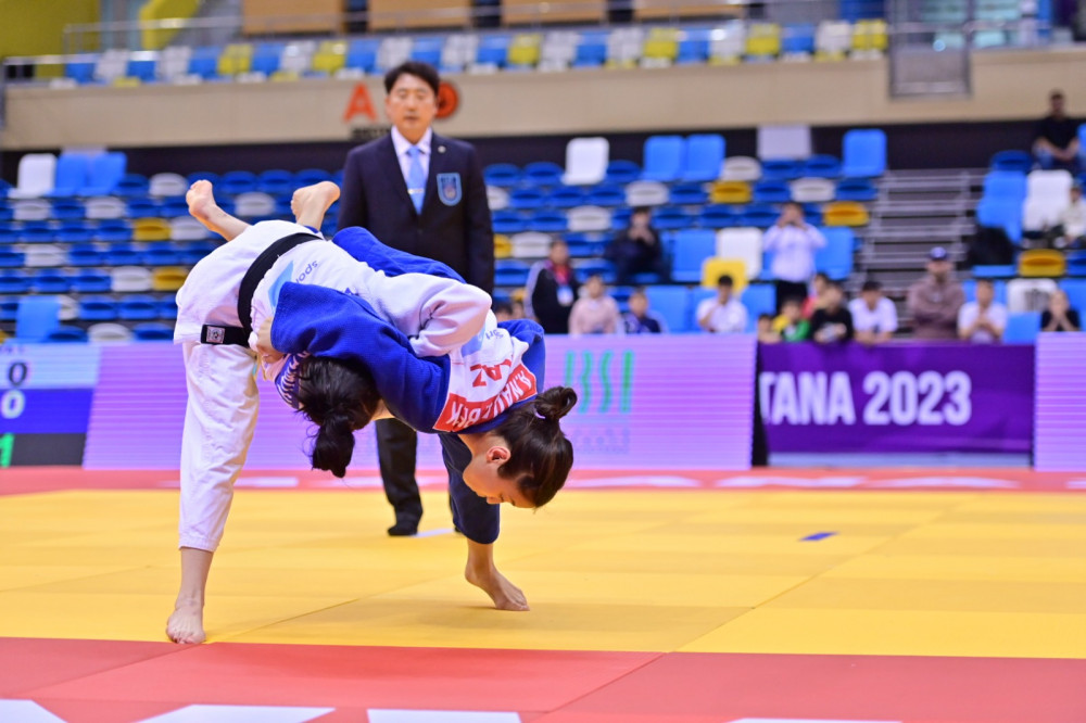 Ақмарал Науатбек пара дзюдодан Азия чемпионатының күміс жүлдегері атанды