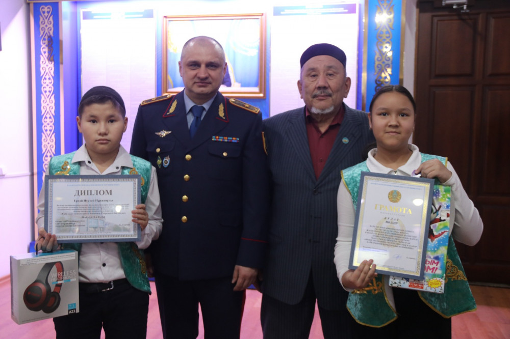 Павлодар облысының полиция департаменті ақпараттық жобалардың жеңімпаздарын марапаттады