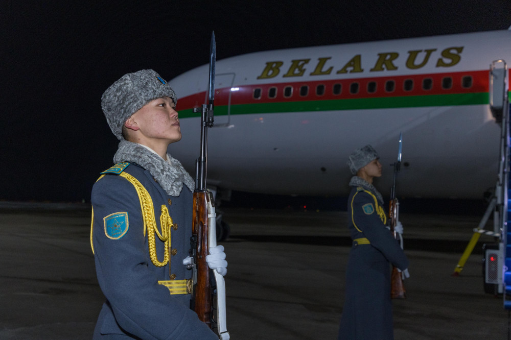 Астанаға Беларусь президенті келді