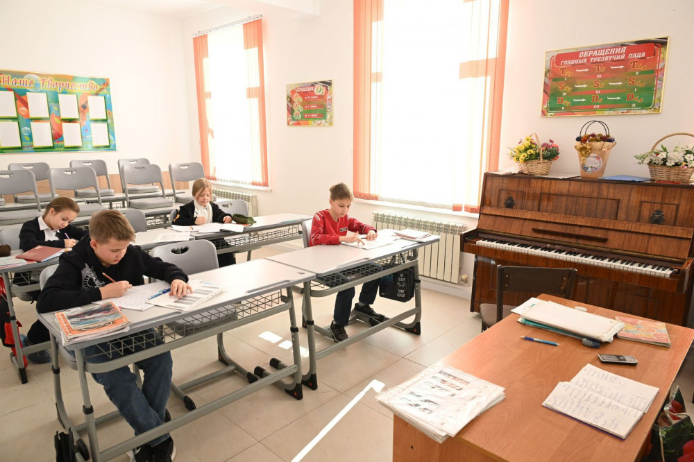 Алматыдағы музыка мектебі жөнделген жаңа ғимаратқа ие болды