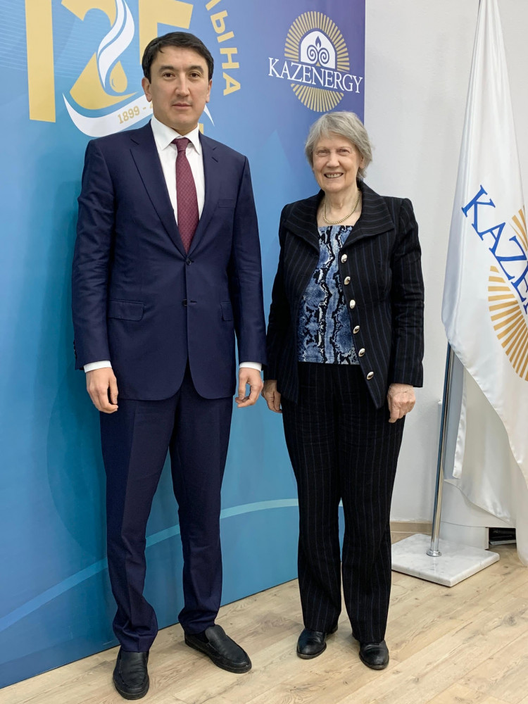 Мұнай-газ және тау-кен салаларында ашықтықты қамтамасыз ететін ұйым басшысы Астанаға келді