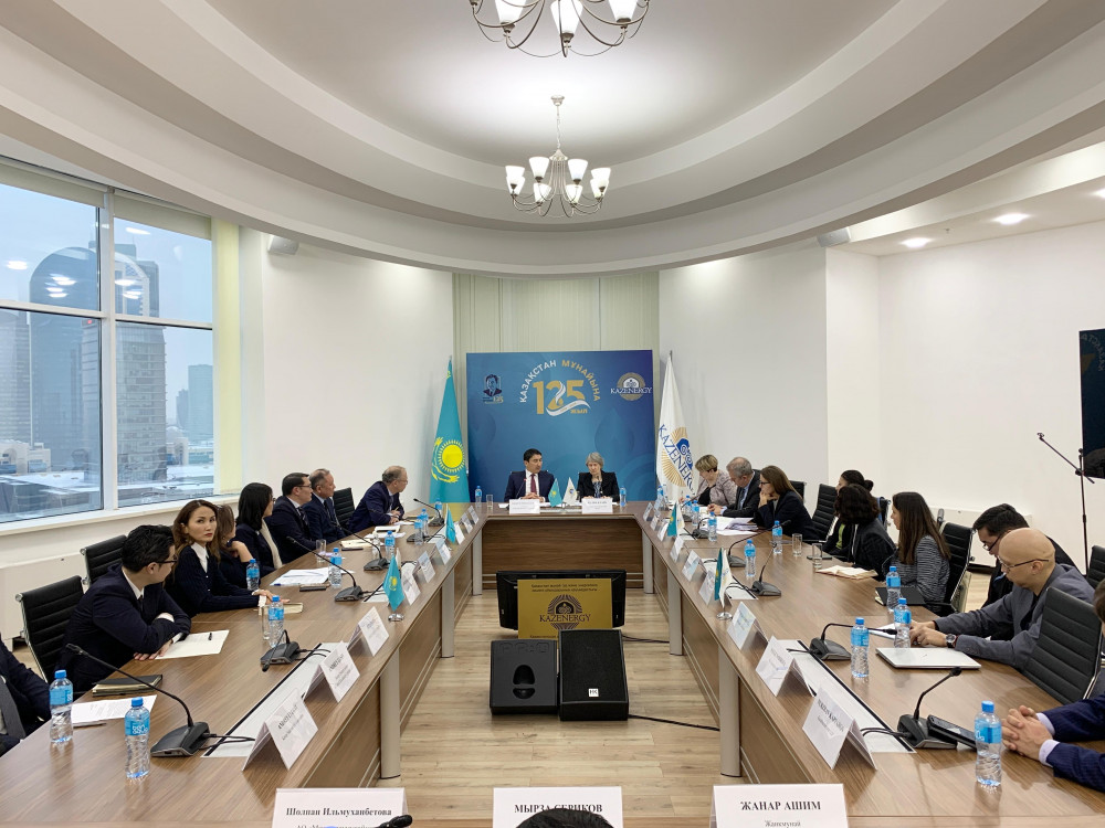 Мұнай-газ және тау-кен салаларында ашықтықты қамтамасыз ететін ұйым басшысы Астанаға келді