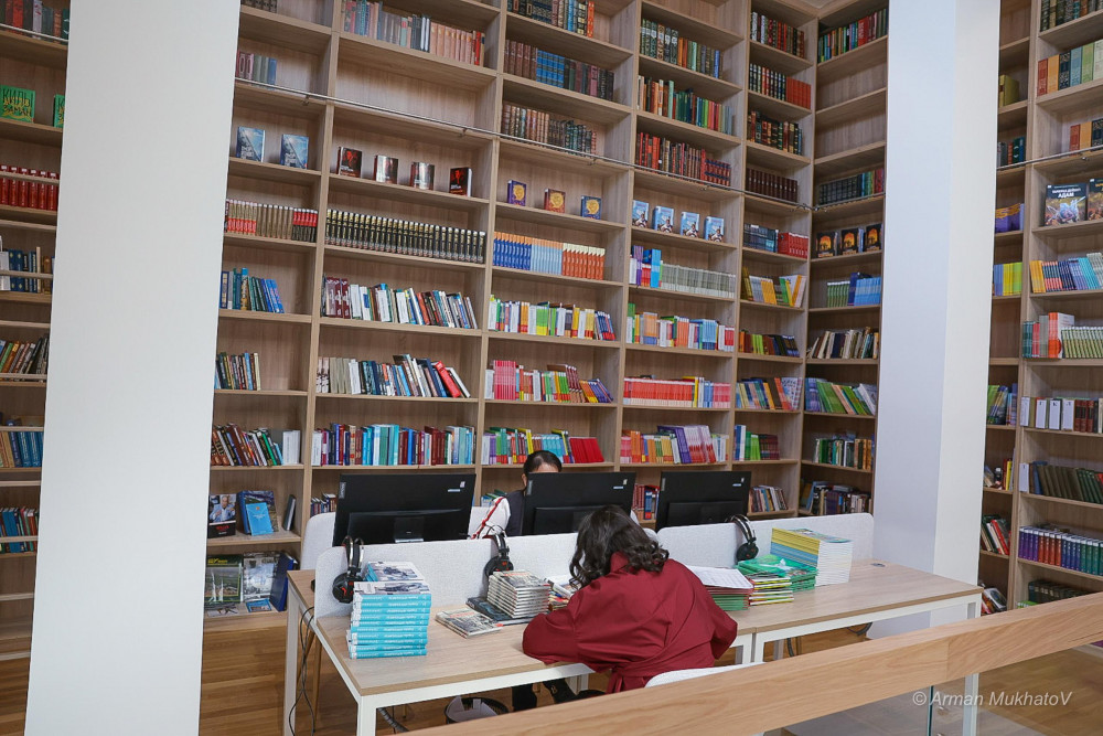 Еліміздегі Еуропа стиліндегі кітапхана қалай жұмыс істейді?