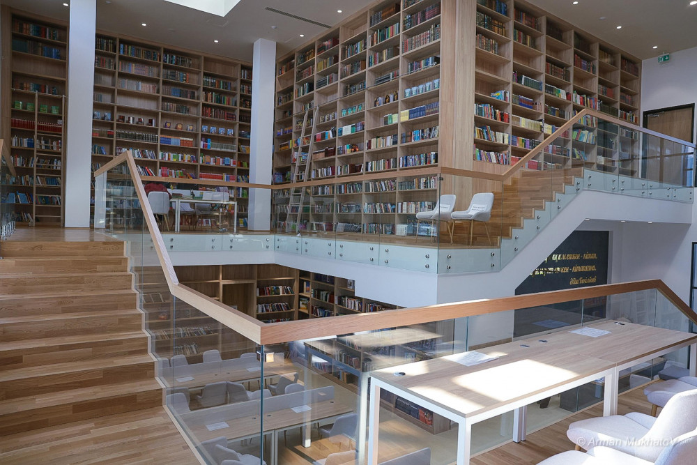 Еліміздегі Еуропа стиліндегі кітапхана қалай жұмыс істейді?