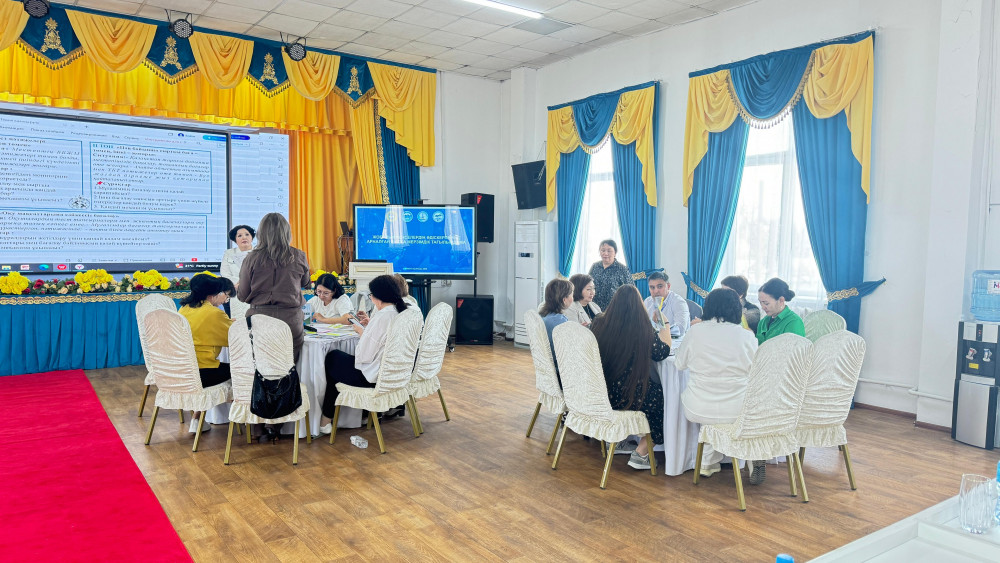 Жетісудағы әдістемелік орталық тәжірибесін бөлісті