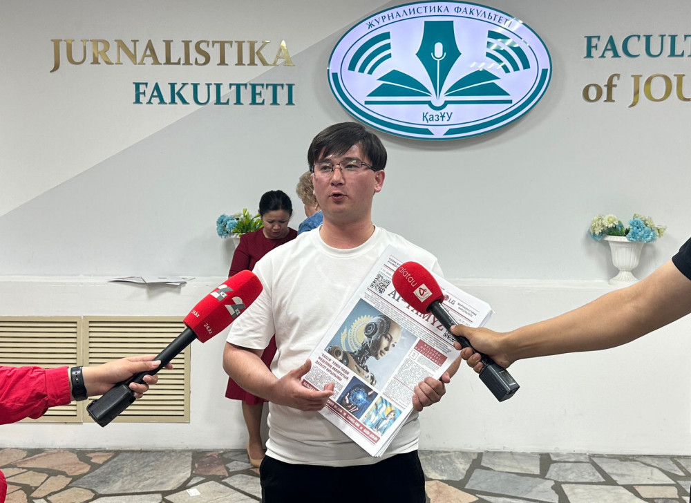 Алматылық студент ЖИ көмегімен ерекше жандарға арналған газет шығарды