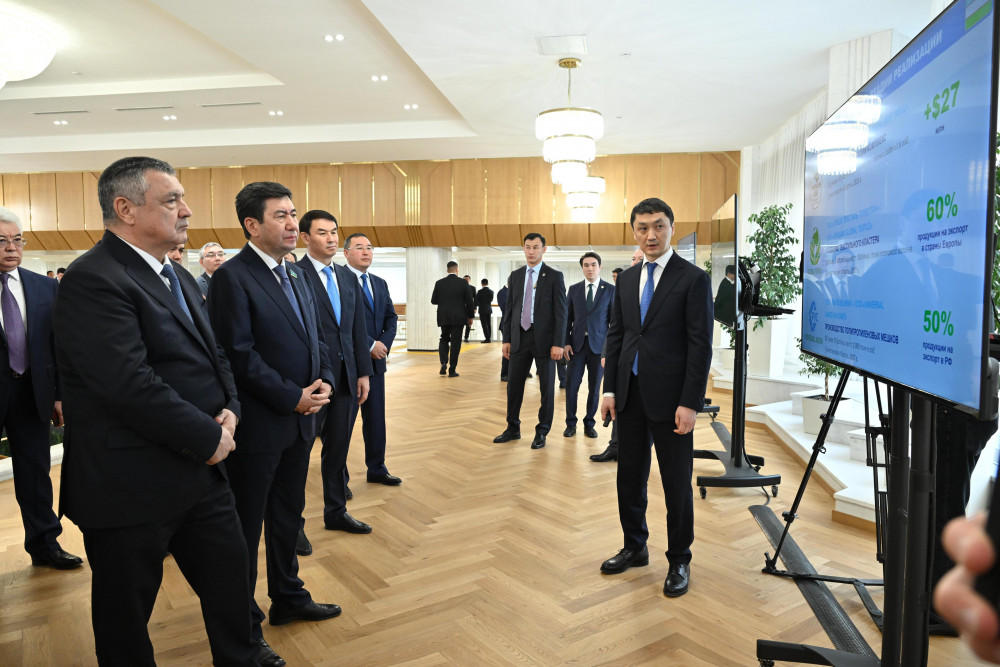 Өзбек депутаттарына Alatau City инновациялық жобасы таныстырылды