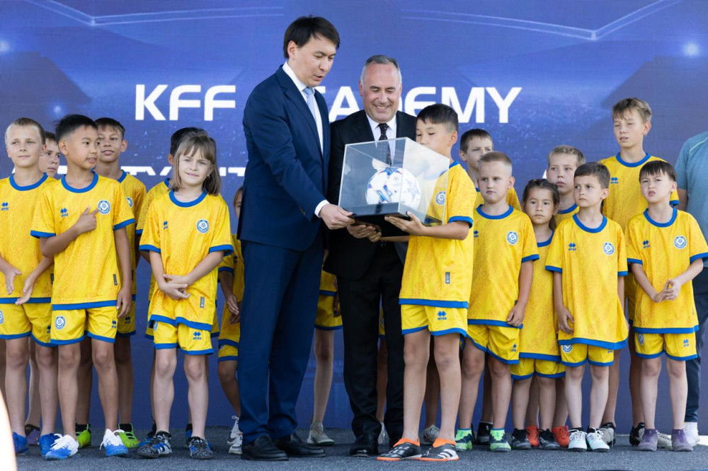 Талғарда FIFA стандартына сай футбол академиясының құрылысы басталды